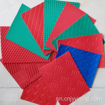 PVC Chinyorwa Garage Anti-Slip PVC Floor Mat